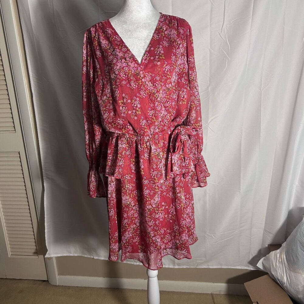 Lauren Conrad Floral Dress Size 1X NWT
